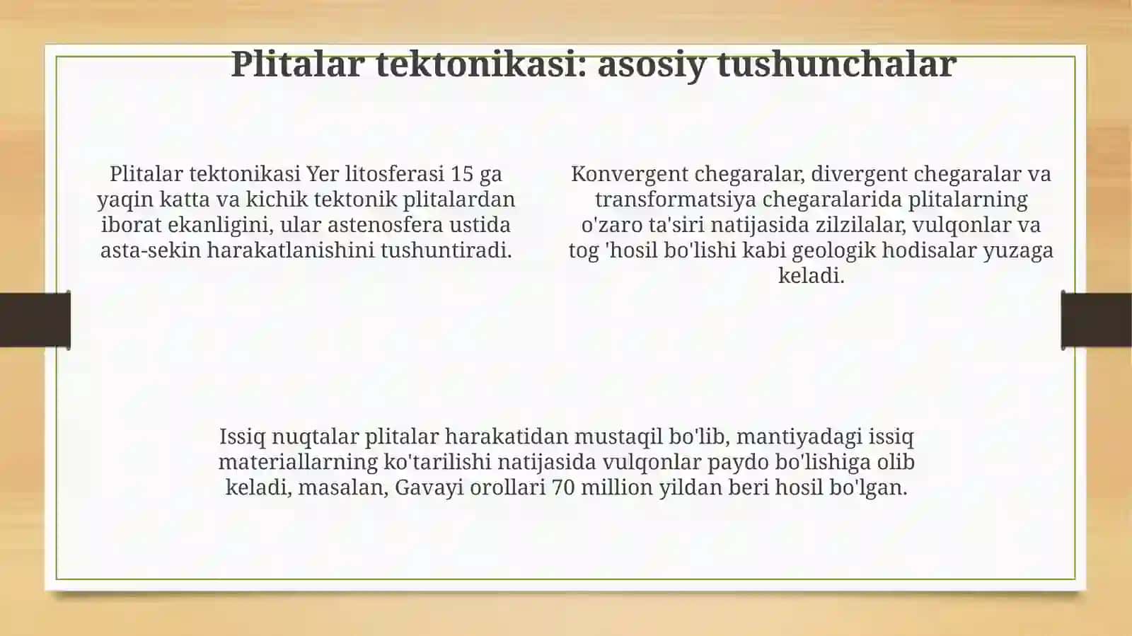 Tektonik harakatlar va ularning turlari 4