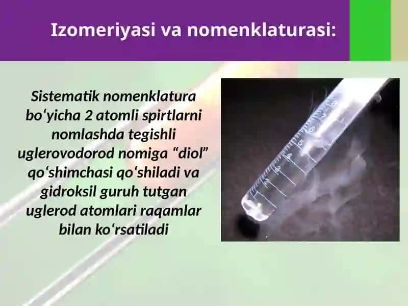 Ko’patomlispirtlar. Olinish ivaxossalari. Ishlatilishi 4