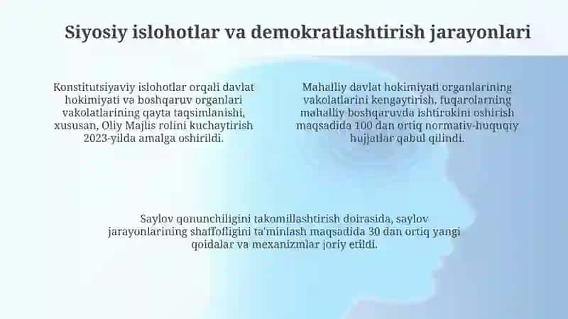 Yangi O'zbekistonning asosiy tamoyillari va qadriyatlar 4