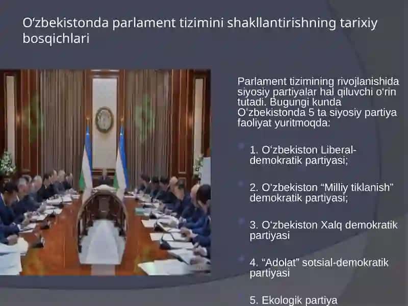 Parlament tizimi va undagi islohotlar 4