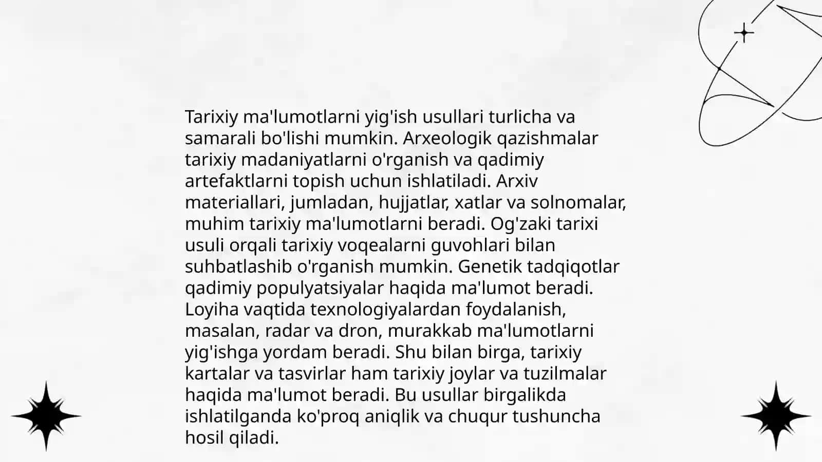 Tarixiy tadqiqot natijalarini abrobatsiya va eʼlon qilish usullari 4