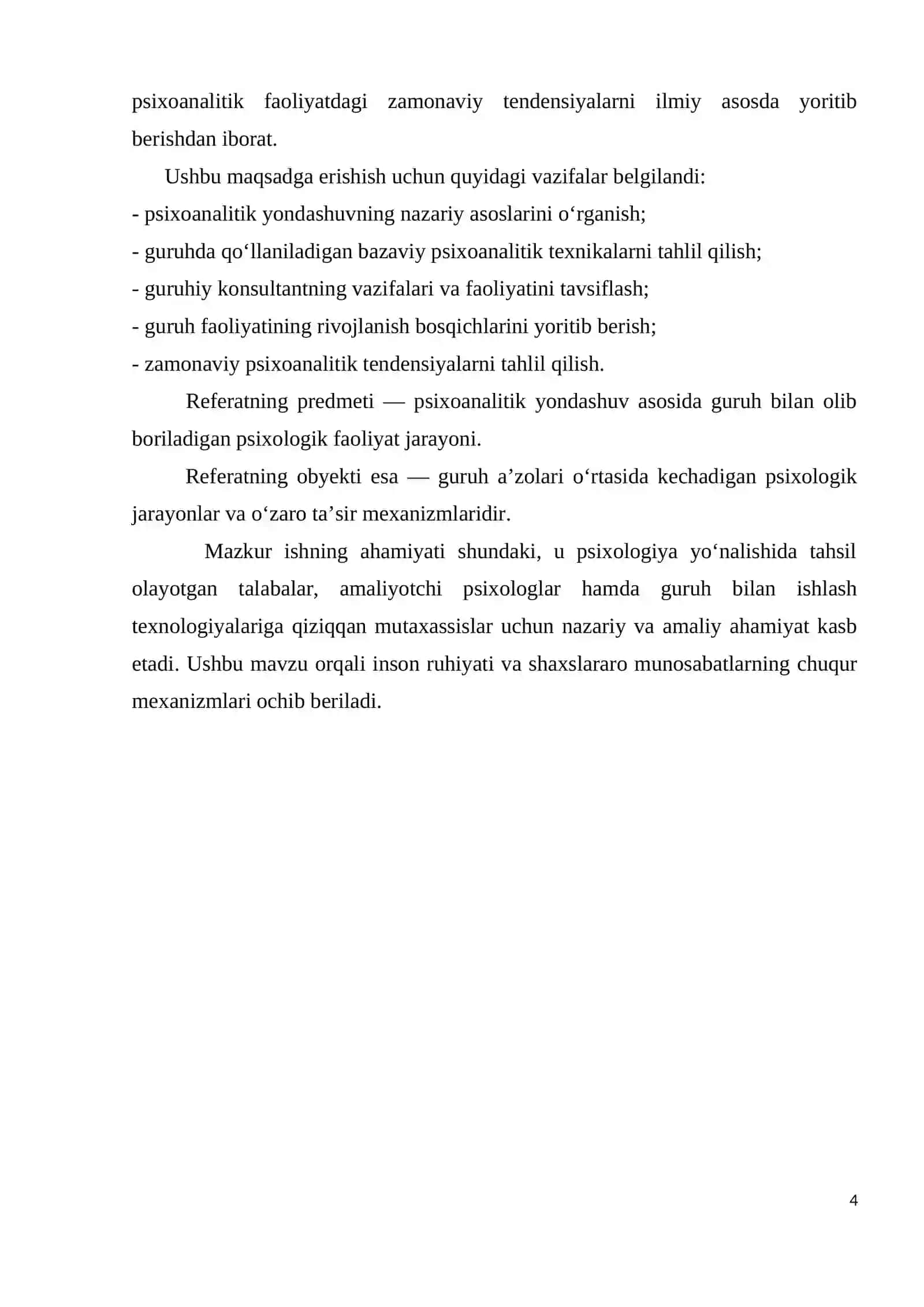 GURUHGA PSIXOANALITIK JIHATDAN YONDASHUV 4