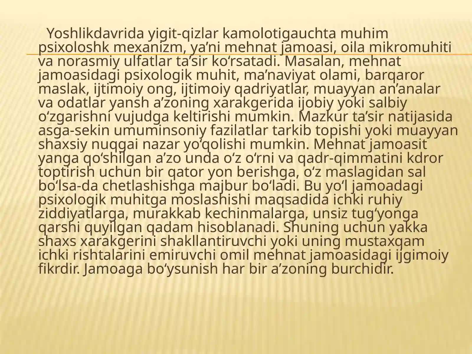 YOSHLIK, YETUKLIK VA KEKSALIK DAVRI PSIXOLOGIK XUSUSIYATLARI 4