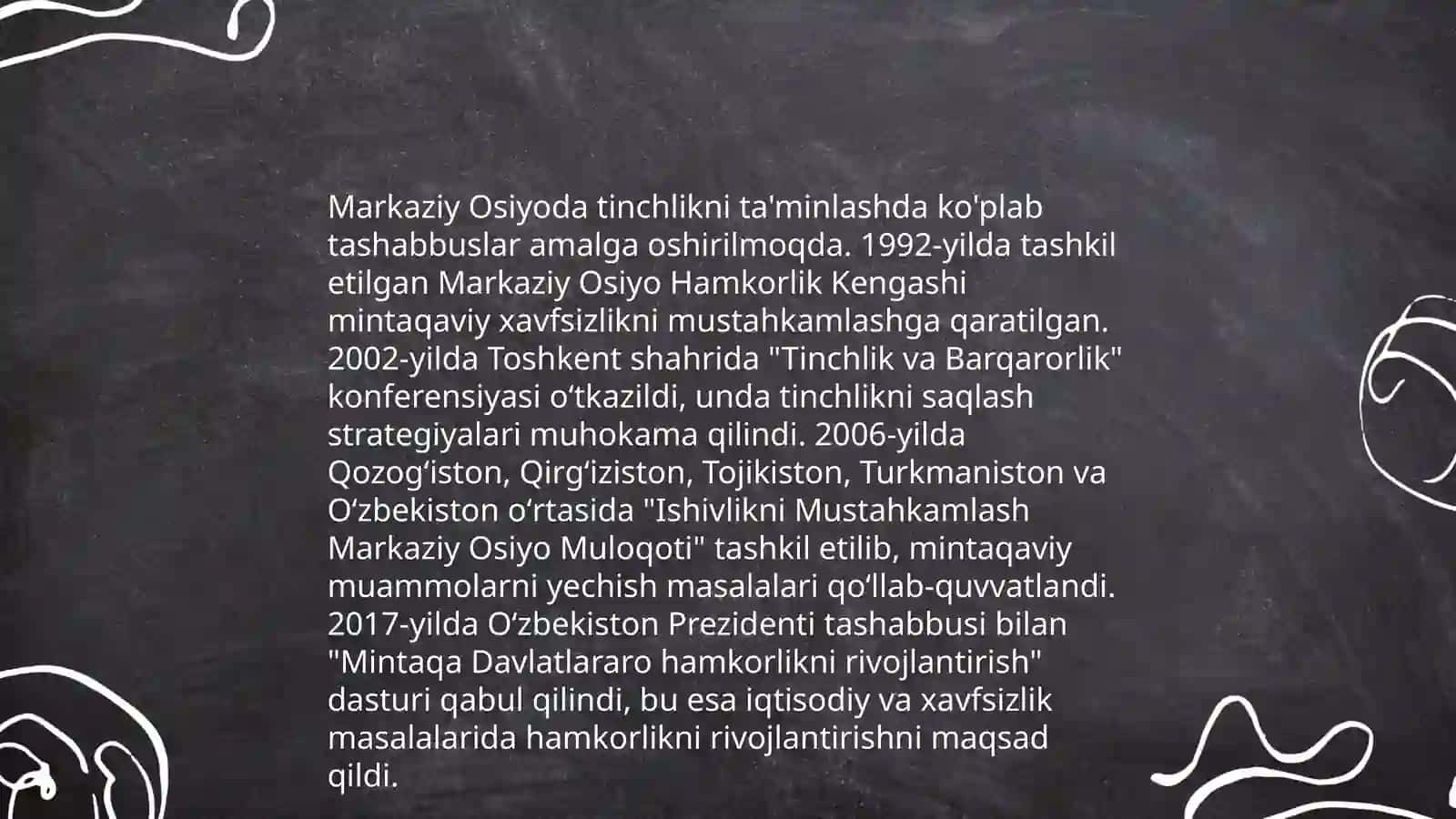 O'zbekistonning tinchliksevar tashqi siyosati Jahon ham jamiyatiga qo'shilishi 4