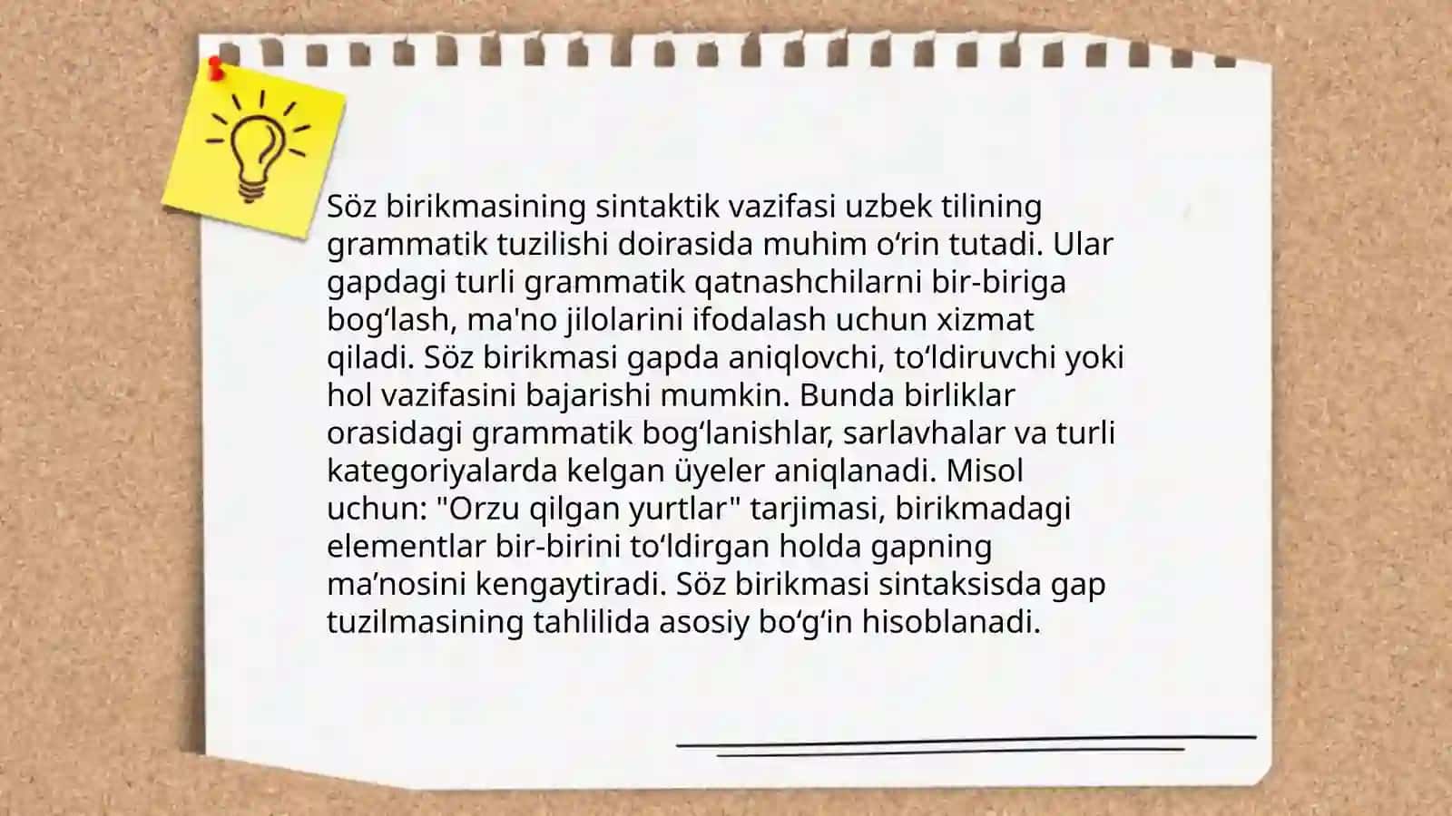 Sòz birikmasi va sintagma 4