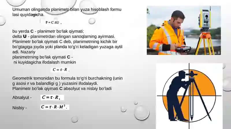 Qutb usulida loyihani joyga ko’cherish uchun geodezik qiymatlar 4