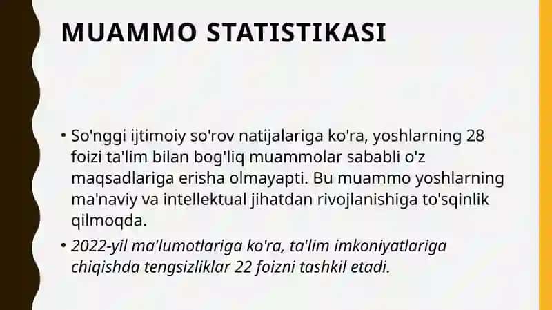 Yoshlar ta'lim-tarbiyasi muammolarini tadqiq etish ilmiy-pedagogik metodlari 4