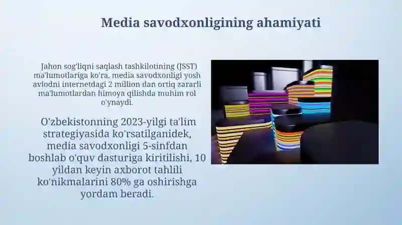 Media va axborot savodxonligi 4