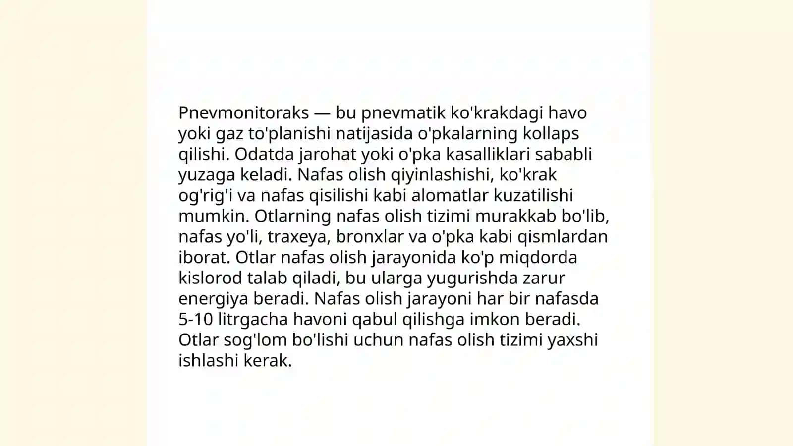 Otlarda pnevmotoraks kasalligi 4