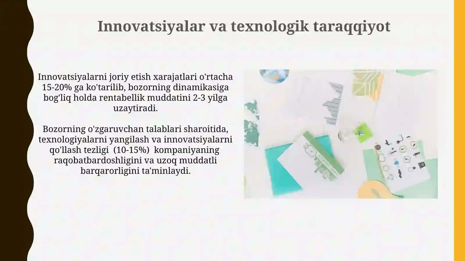 Bozor muhitining harakati bilan shartlangan tamoyillar 4