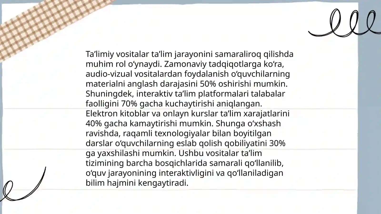 Taʼlimiy vositalar 4