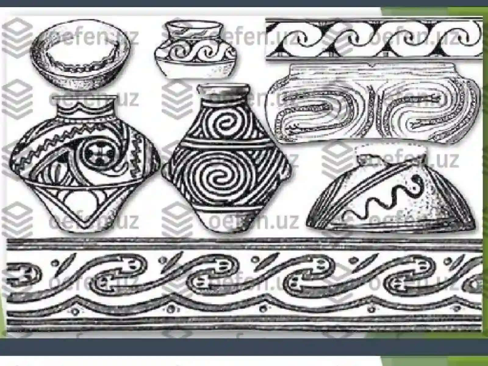Abdushukurov Tohirjonning Markaziy Osiyo ornamentifanidantayyorlagan taqdimoti 4