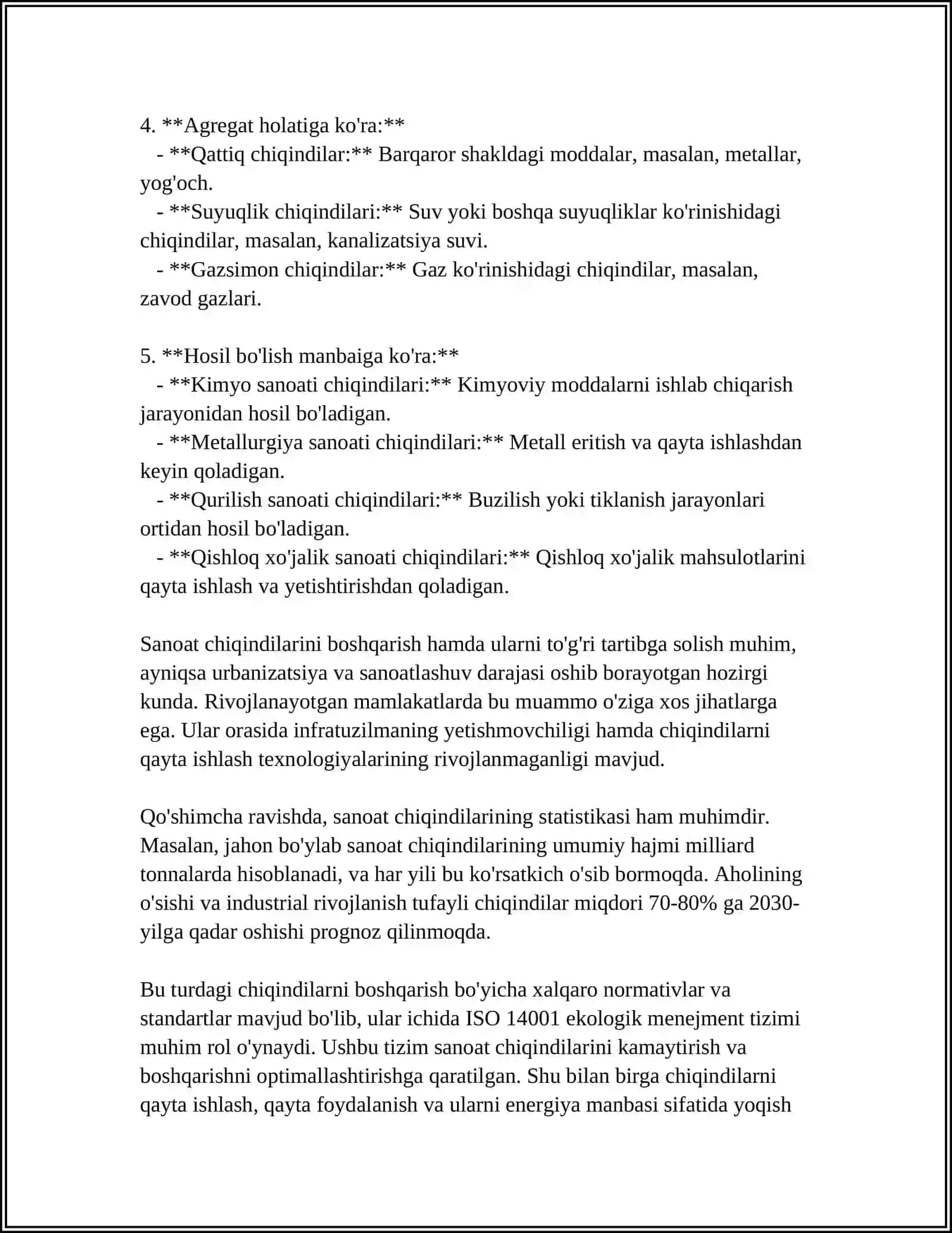 SANOAT CHIQINDILARINI BIOTEXNOLOGIK QAYTA ISHLASH 4