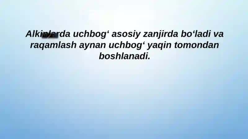 Alkinlarning olinishi va xossalari 4