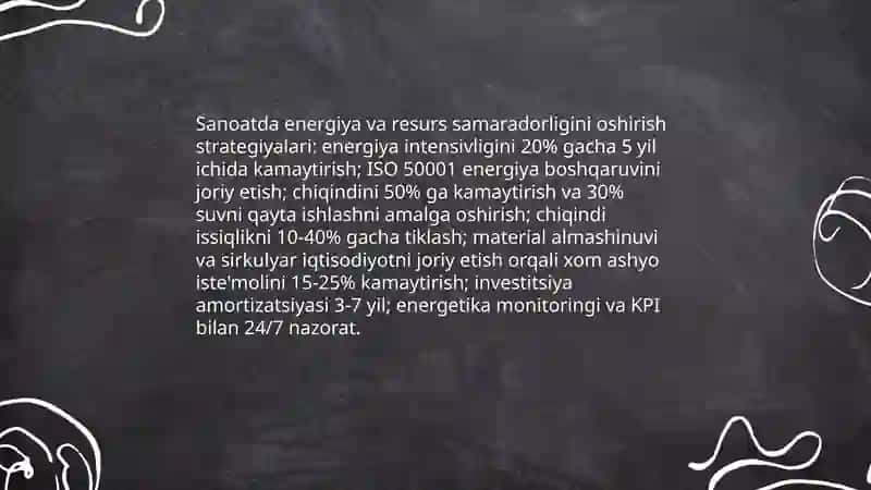 Tarmoqlarni barqaror rivojlantirish strategiyalari 4