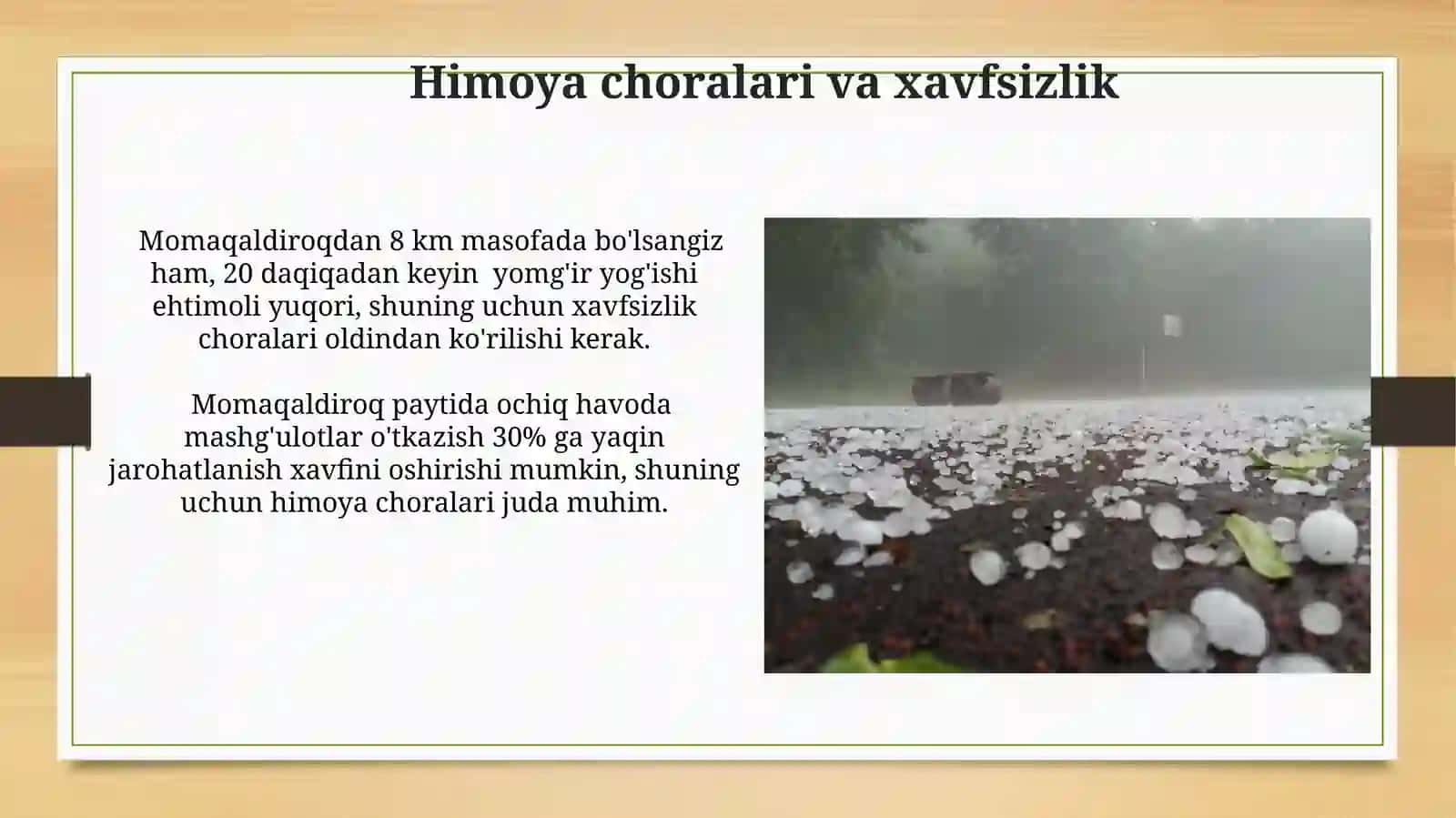 Jala yogʻinlari va momaqaldiroq hodisasi 4