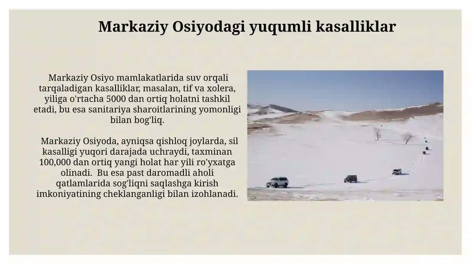 Markaziy Osiyoda bo'lishi mumkin bo'lgan tabiiy xavflar 4