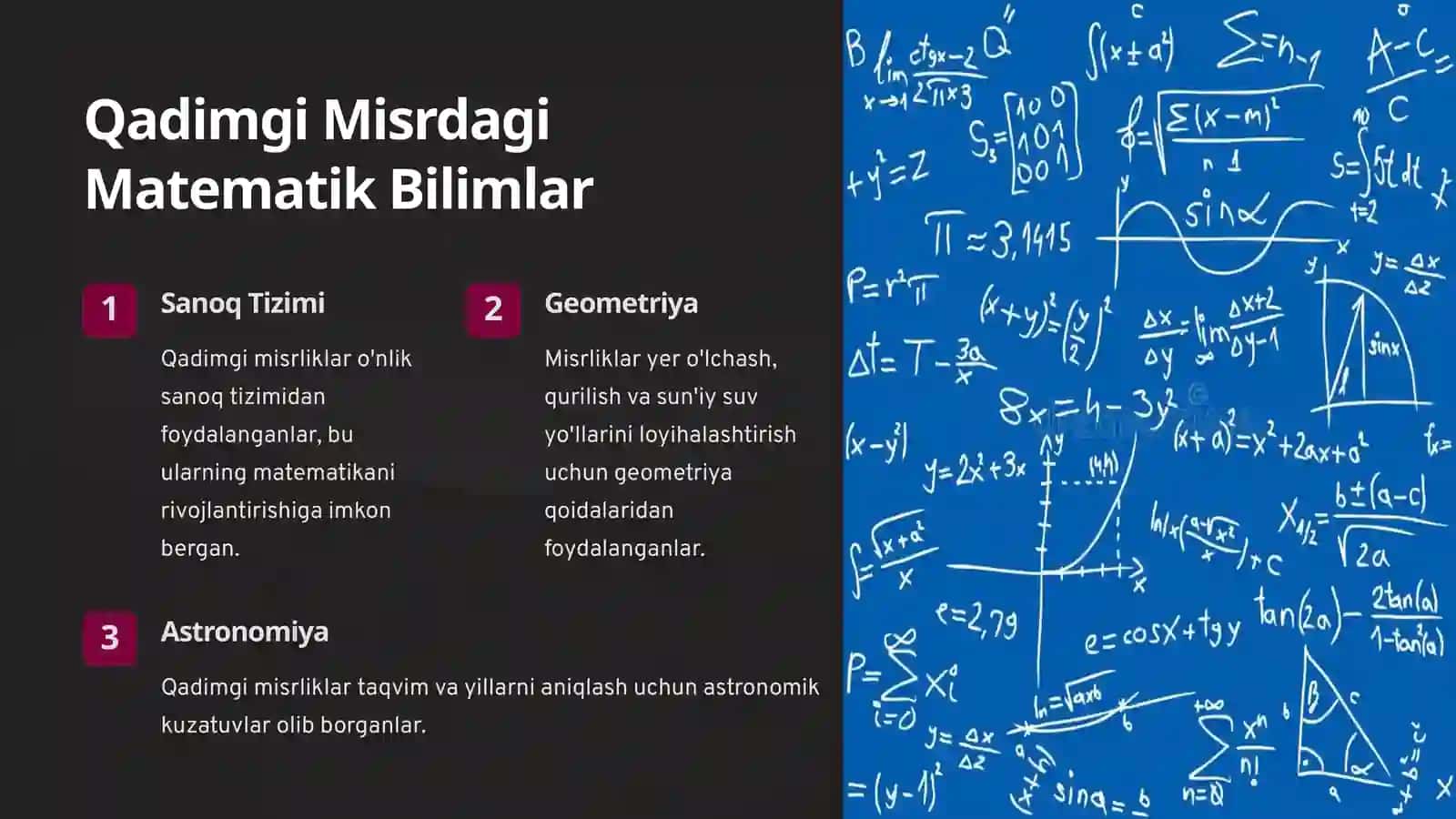 Matematika Fanining Dunyo Madaniyati va Tarixidagi O'rni 4