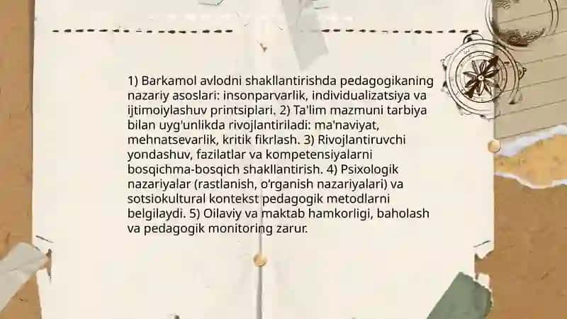 Pedagogikaning ijtimoiy-gumanitar fan sifatida 4