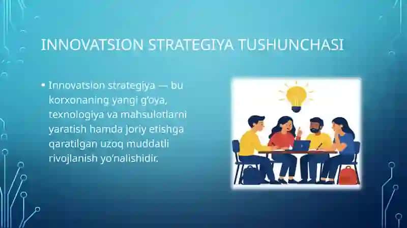 Innovatsion iqtisodiyotda menejment strategiyalari 4