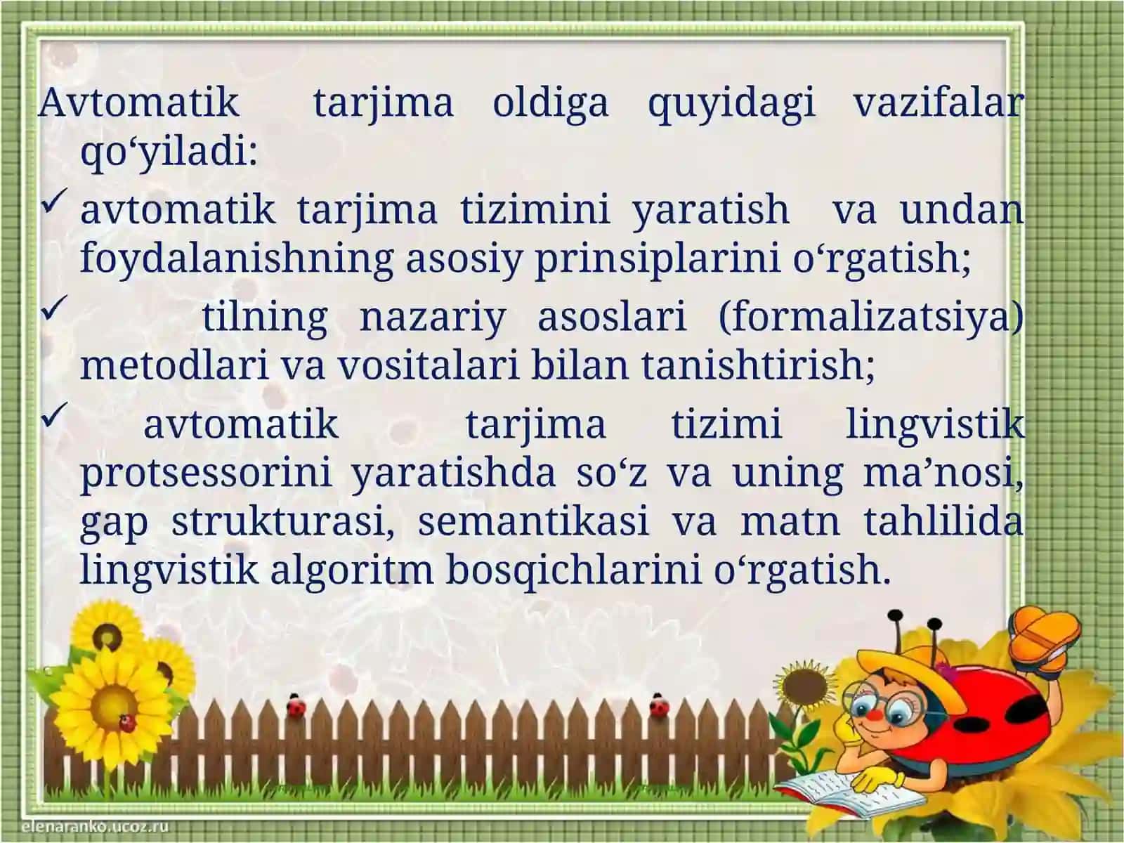 Mashina tarjimasi 4