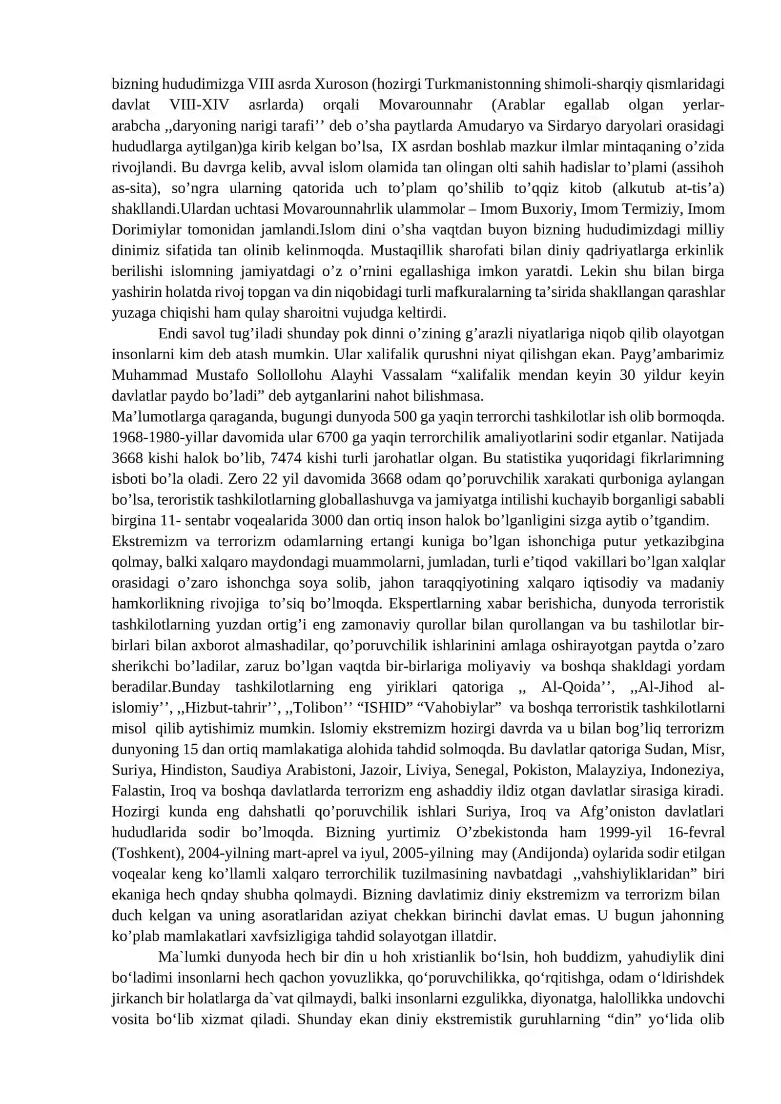 10-mavzu: Shaxsga yo`naltirilgan axborot: psixologik, diniy va madaniy tahdidlar 4