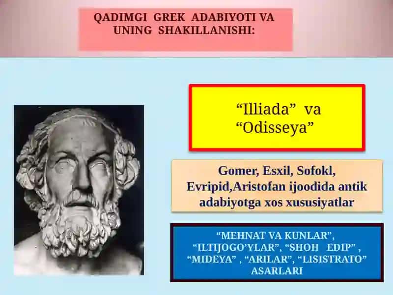 Yunon adabiyotining Attika davri 4