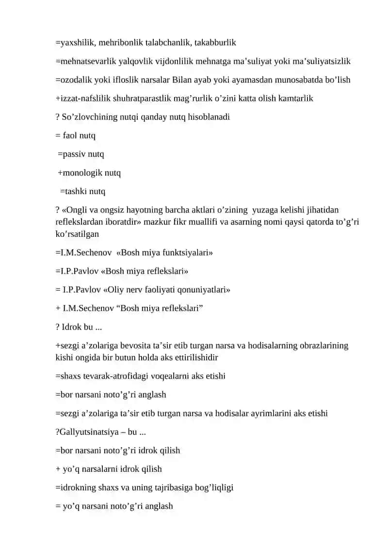 Psixologiya fanining asosiy tushunchalari 4