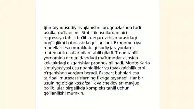 Davlatning ijtimoiy iqtisodiy rivojini dasturlash, prognozlash va rejalashtirish siyosati 4