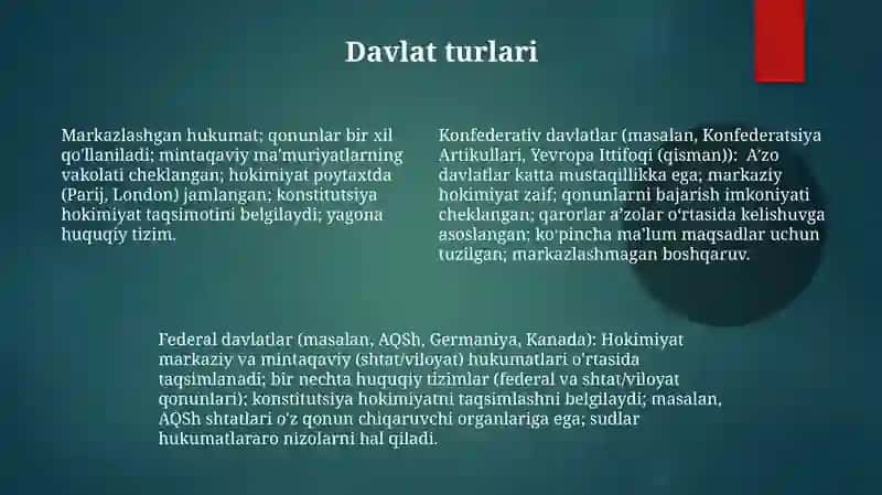 Davlat va huquq fanining Predmeti va o’ziga xos xususiyatlari 4