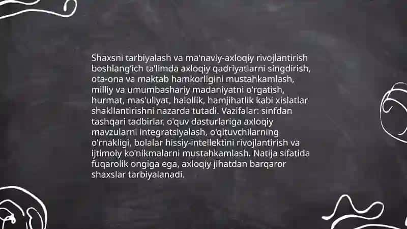 Boshlangʻich taʼlimning maqsad va vazifalari 4