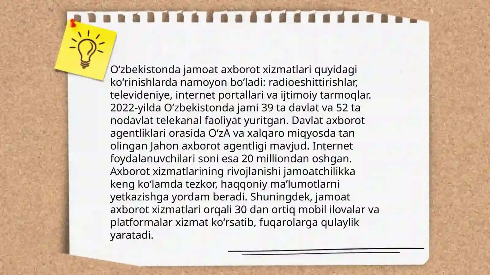 Oʻzbekistonda ommaviy axborot vositalarining rivojlanish tarixi 4