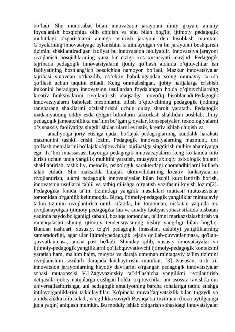Ta’lim-tarbiya jarayonida innavatsion muhitni yaratish muammolari 4