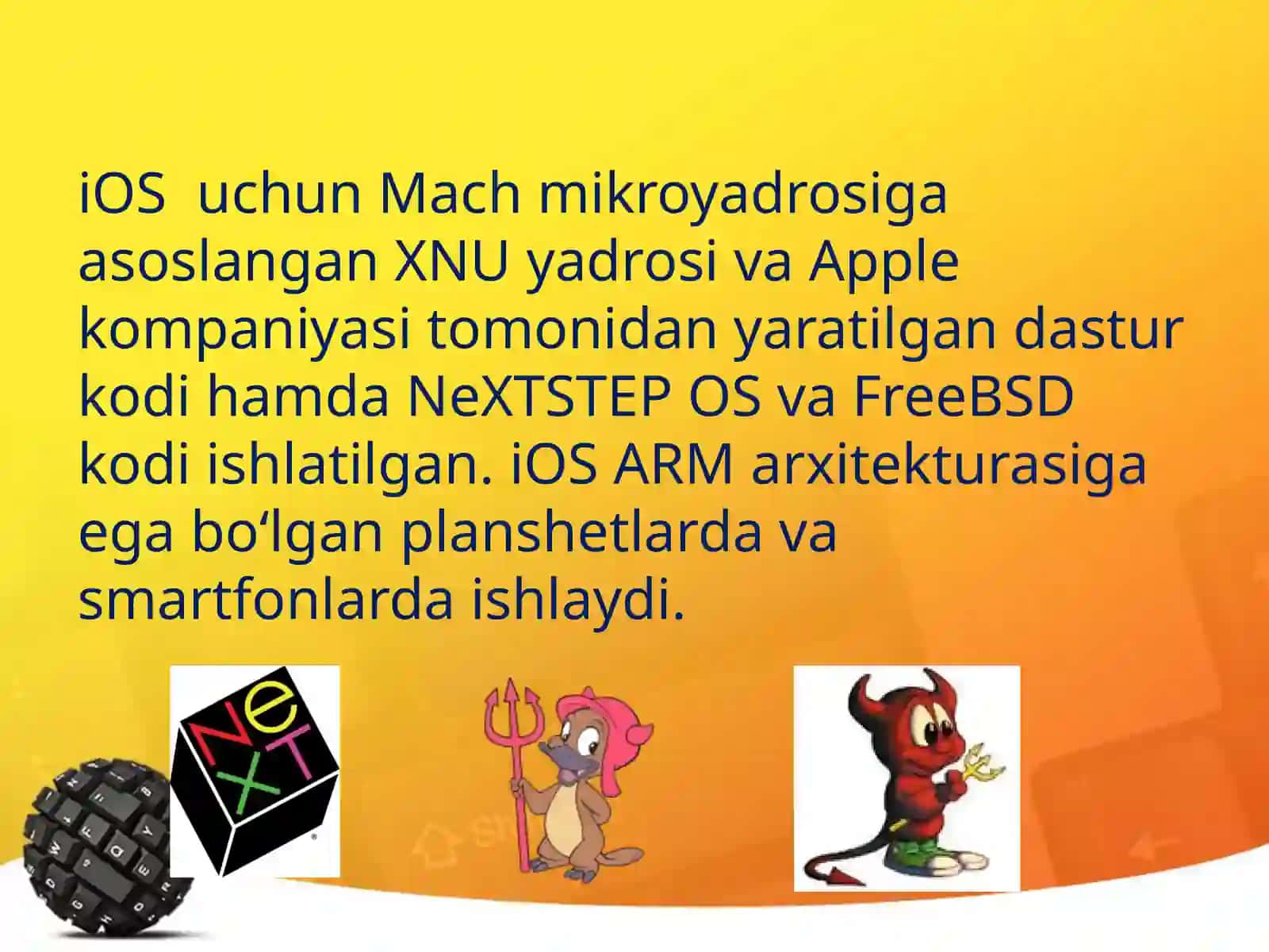 iOS operatsion tizimi 4