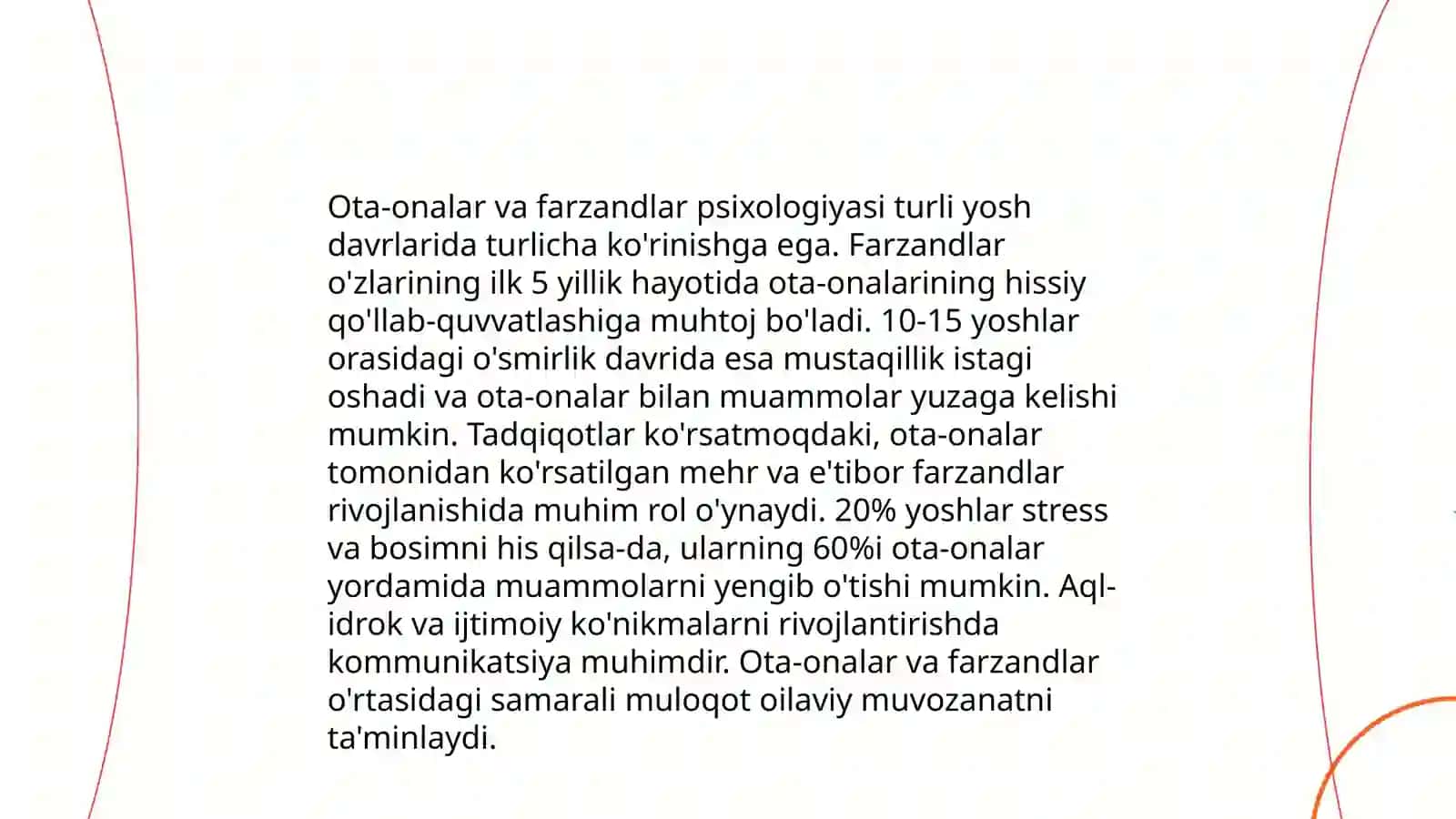 Oilaviy muammolarni hal qilish 4