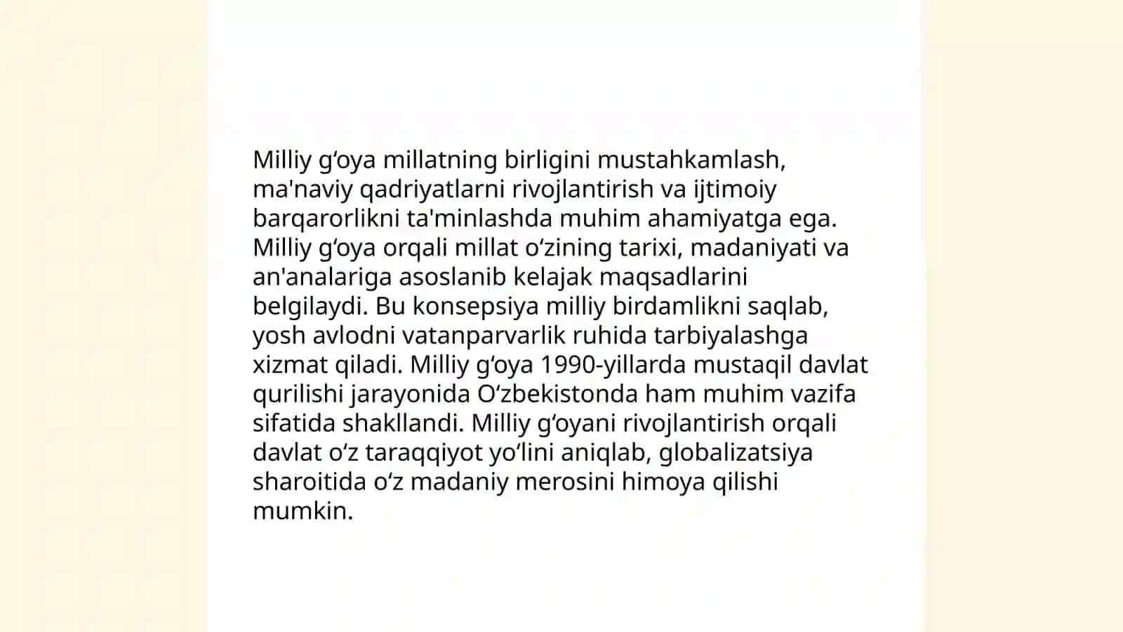 Yangi O‘zbekistonning uchinchi renessans tomon tutgan yo‘li.Besh tashabbus 4