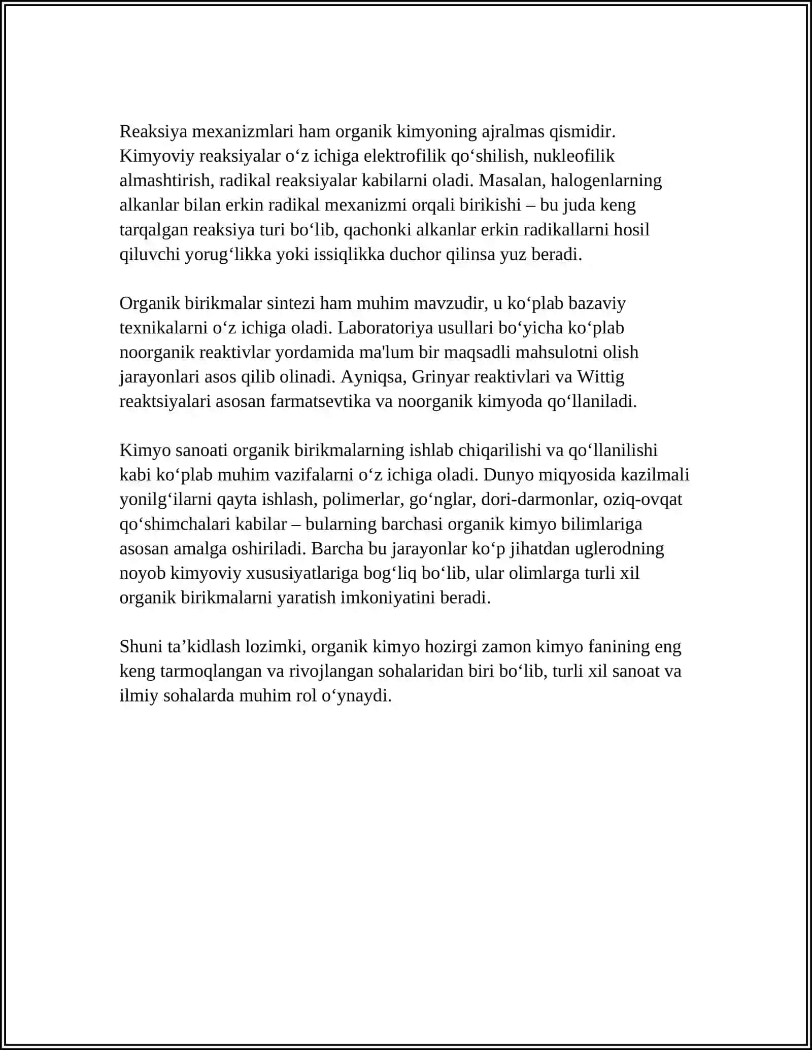 ORGANIK BIRIKMALARNING TUZILISH NAZARIYASI 4