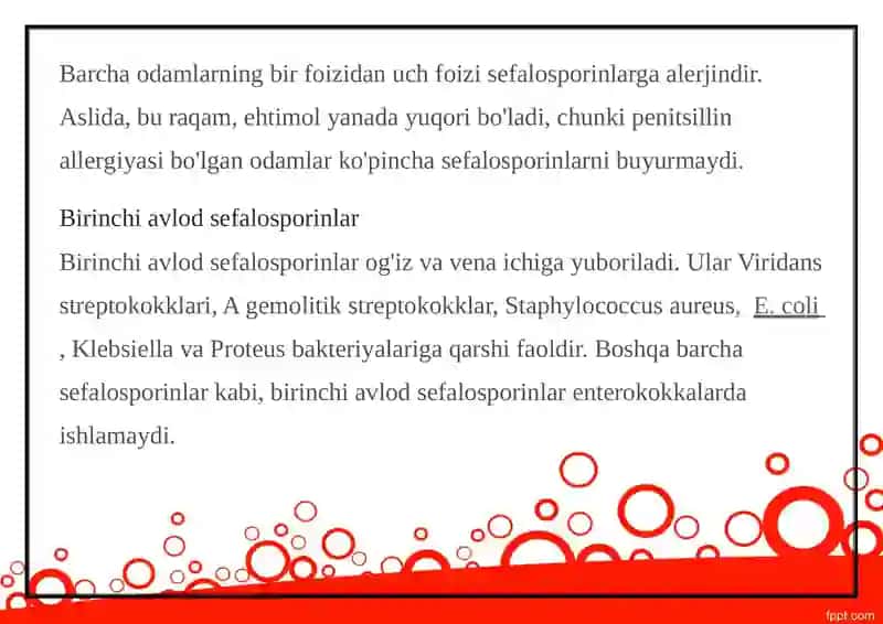 Sefalosporinli Antibiotiklarning Yangi Avlodi Va Killari 4