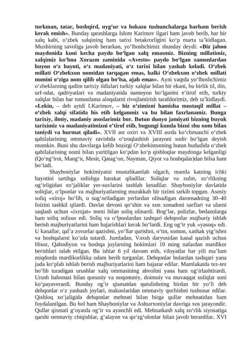 Shayboniylar Davrida Buxoro Xonligining Ijtimoiy-Iqtisodiy Hayoti 4