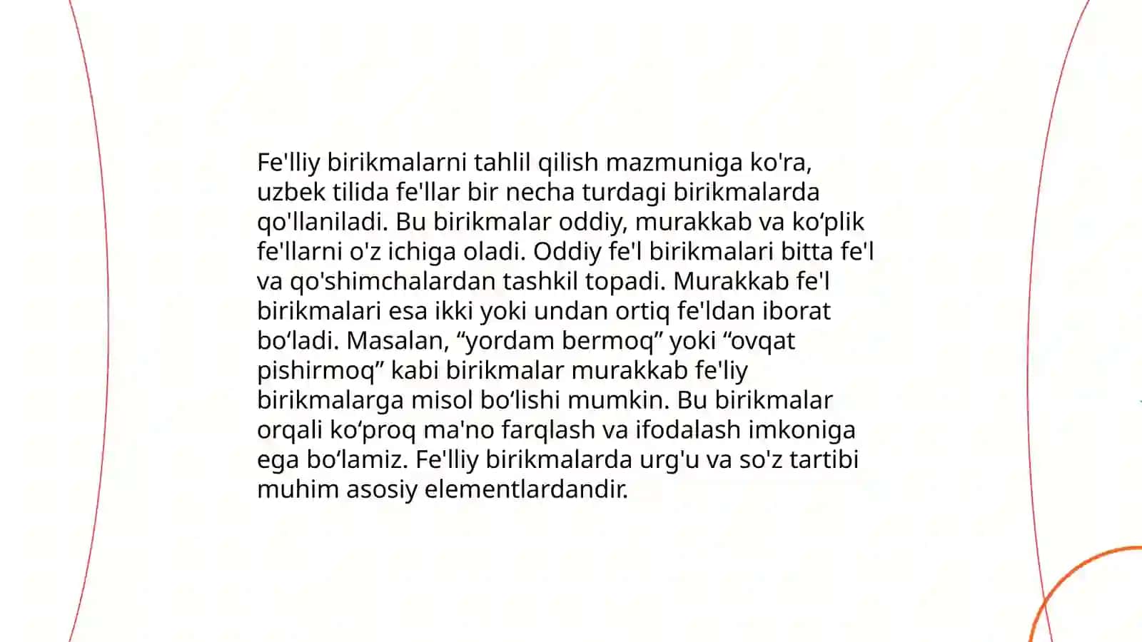 Otli va fe'lliy birikmalar 4