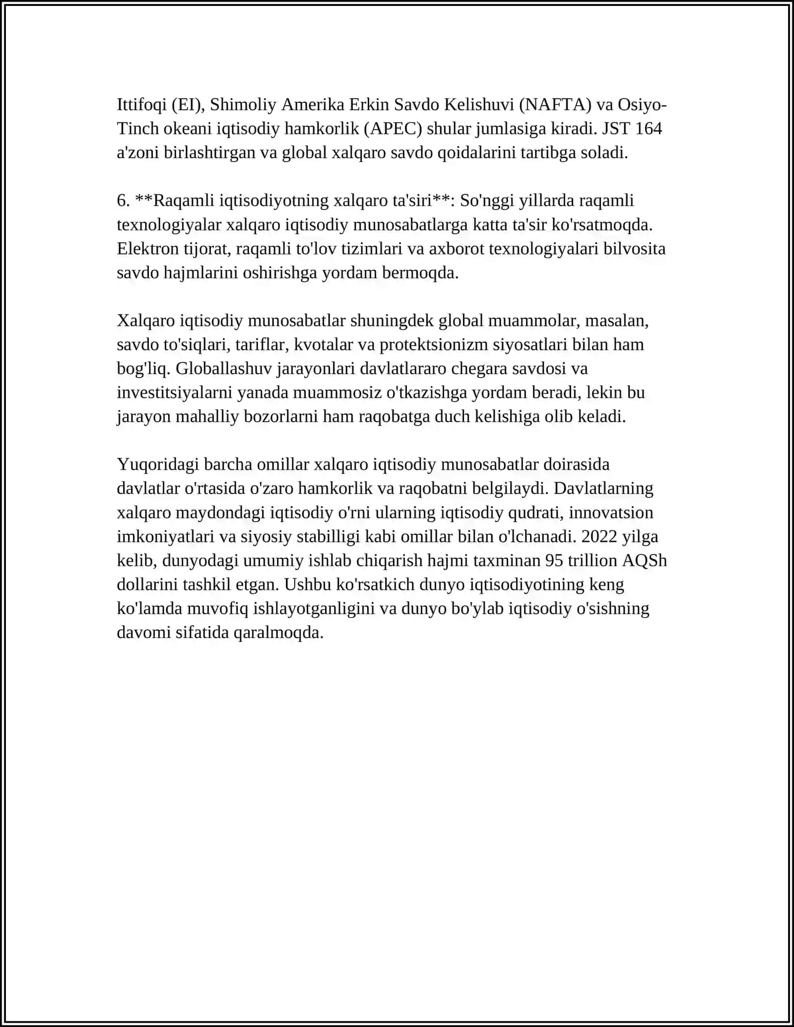XUFYONA IQTISODIY MUNOSABATLAR KLASSIFIKATSIYASI VA TARKIBI 4