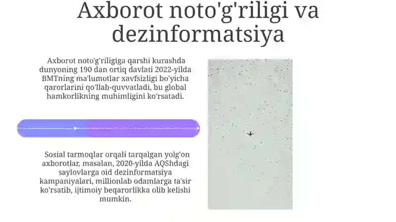 Axborotning jamiyatda tutgan o'rni va ahamiyati 4