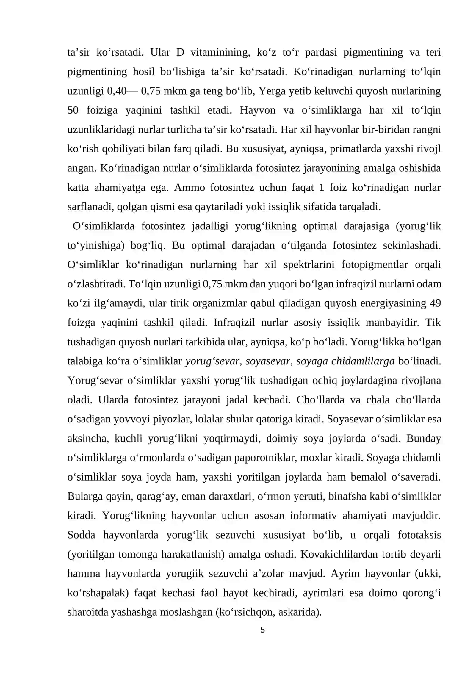 Muhitning abiotik omillari 4