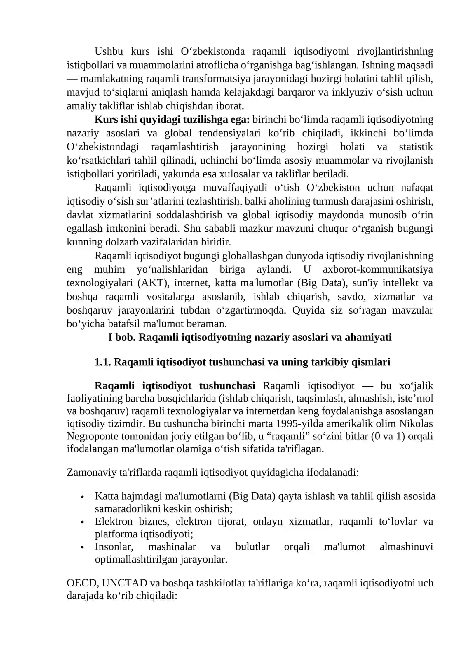 O‘zbekistonda raqamli iqtisodiyotni rivojlantirishning istiqbollari va muammolari 4
