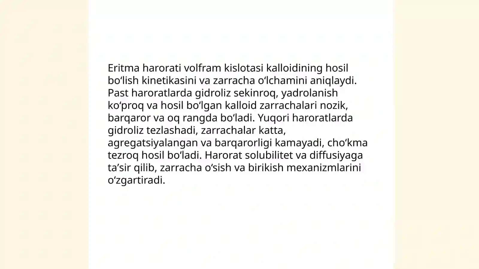 Oq rangli volfram kislotasi 4