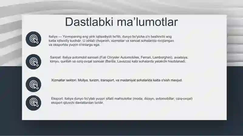Italiyada yirik biznesni soliqqa tortish 4
