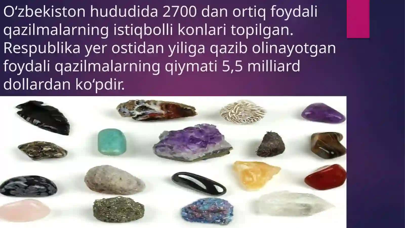 O'ZBEKISTON RESPUBLIKASI IQTISODIY SALOHIYATI 4