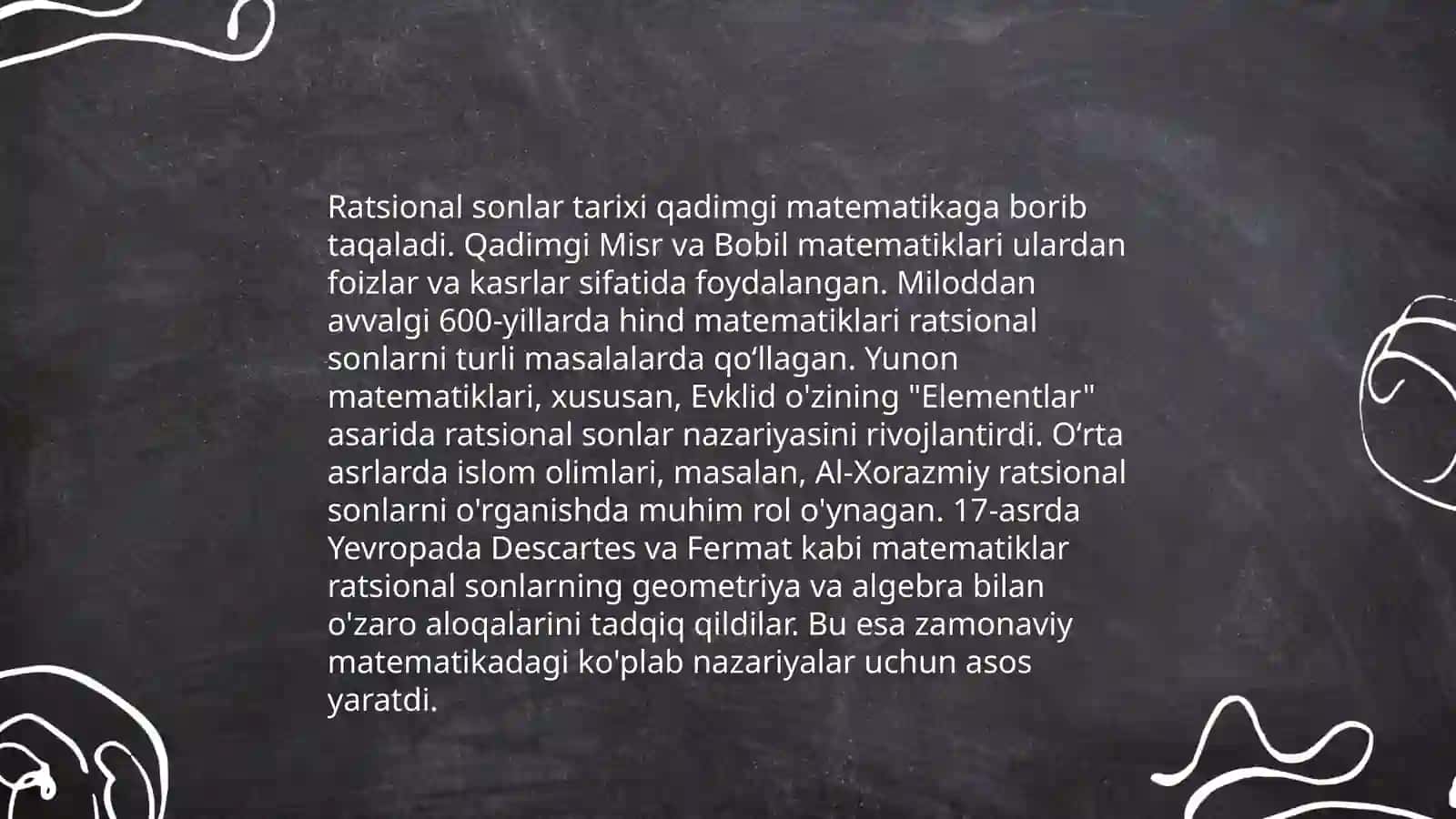 Ratsional sonlar 4