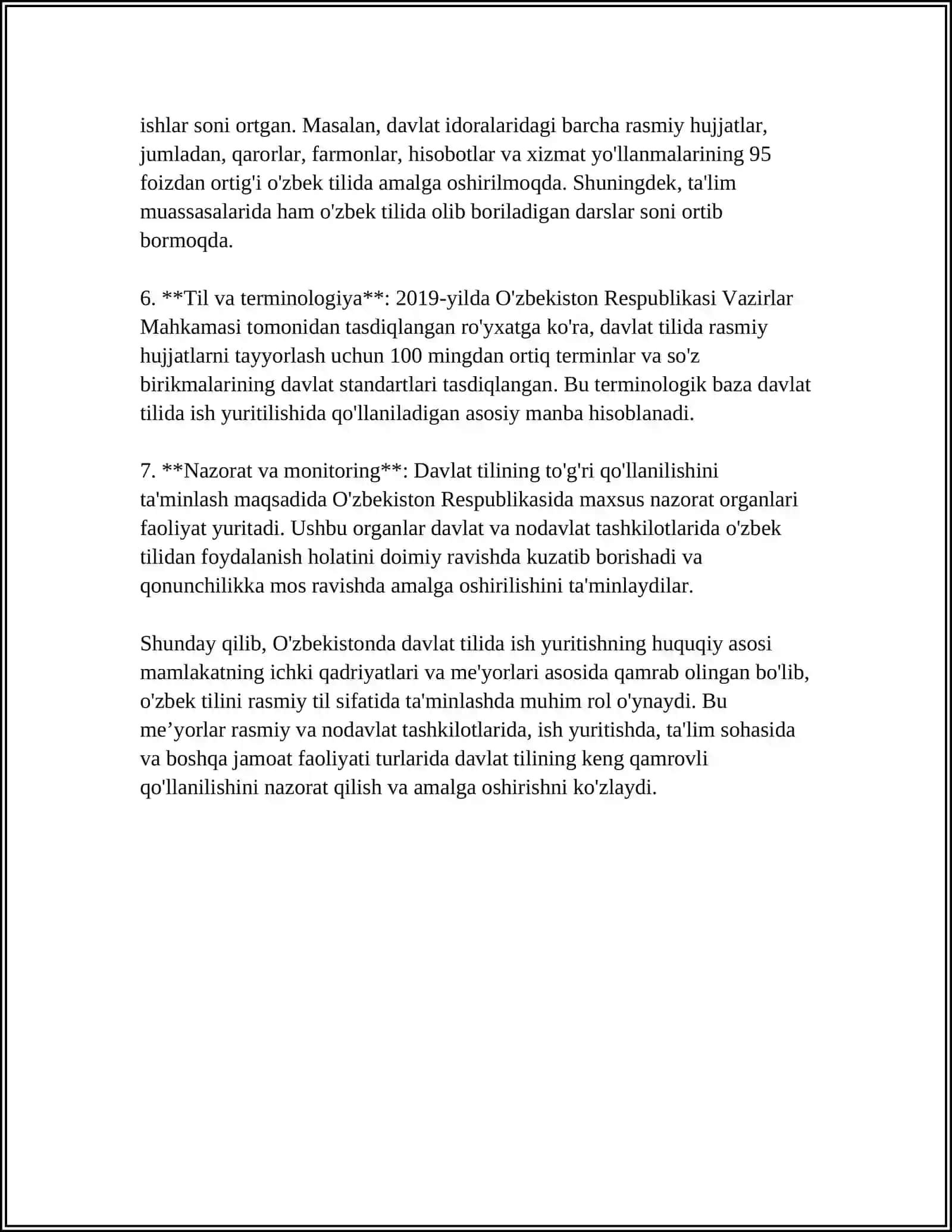 DAVLAT TILIDA ISH YURITISH FANINING MAQSAD VA VAZIFALARI 4