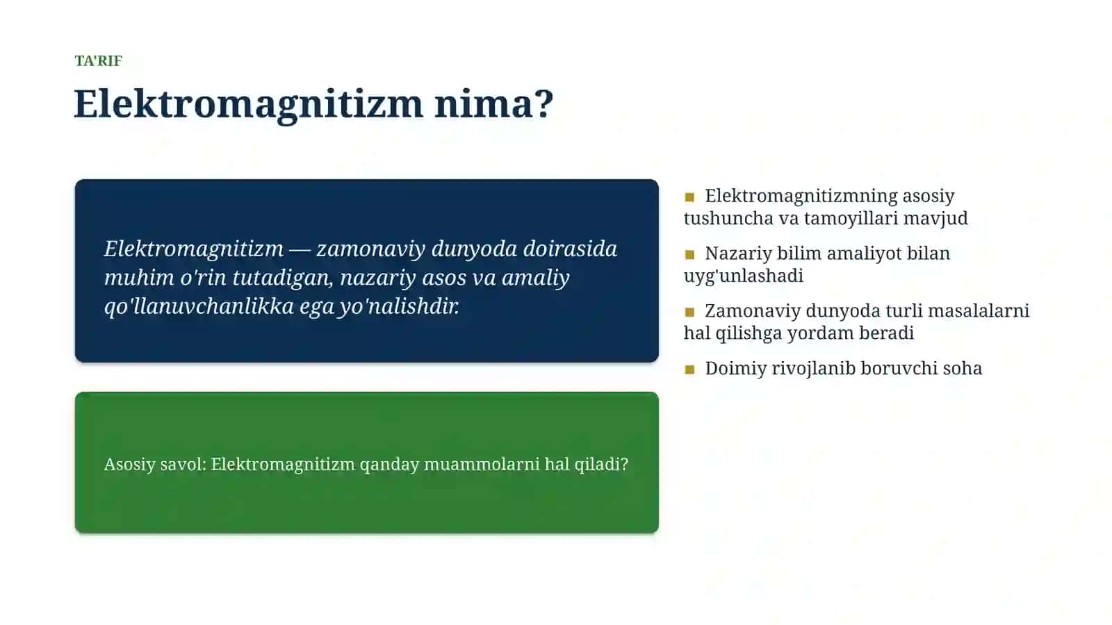 Elektromagnitizm 4